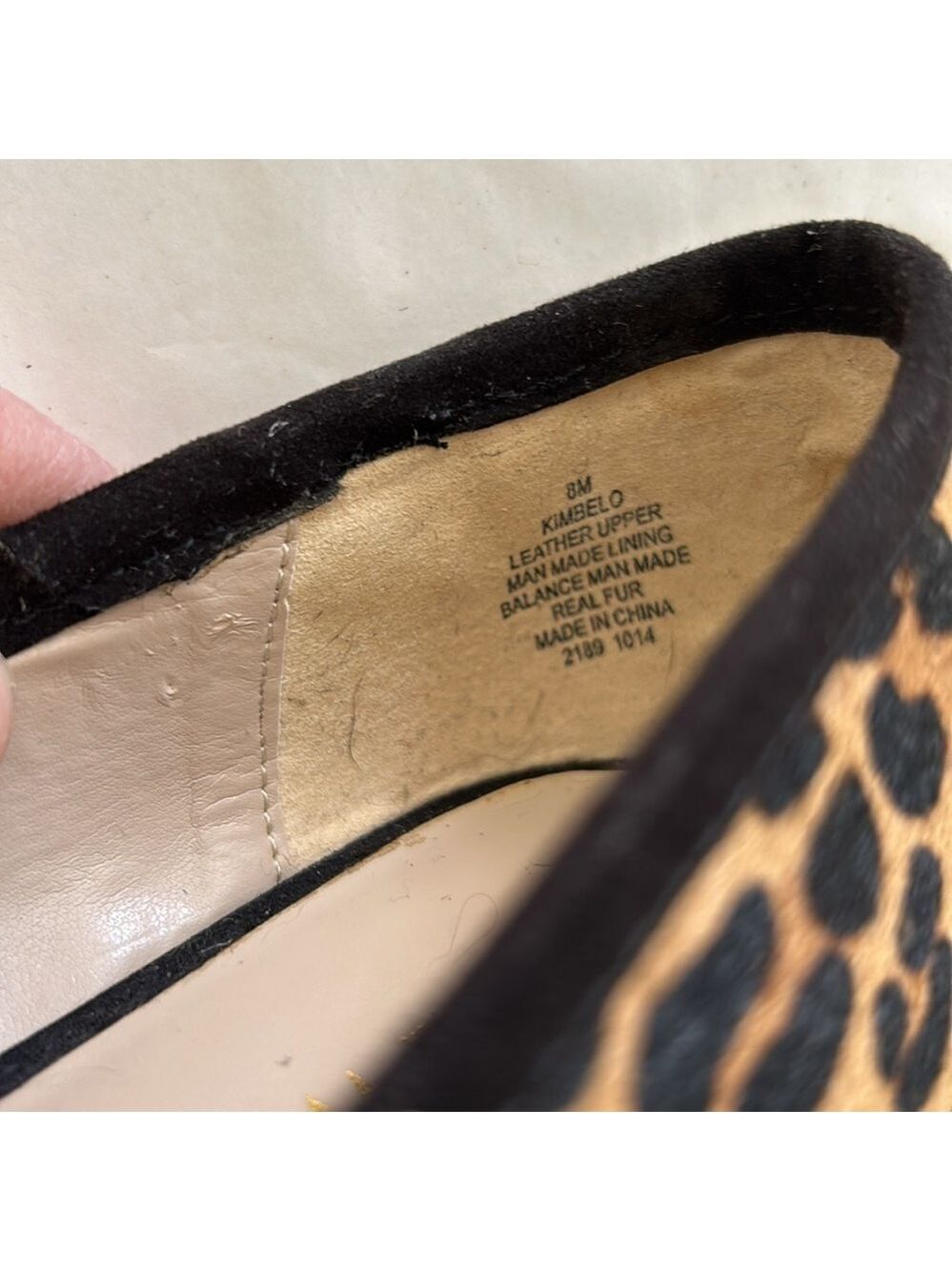 Nine West Animal Print Heels - Picture 8 of 11